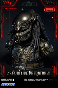 1:1 Fugitive Predator Life-Size Bust Deluxe Version (The Predator)