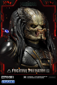 1:1 Fugitive Predator Life-Size Bust Deluxe Version (The Predator)