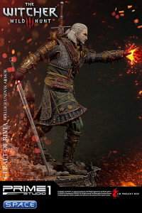 1/4 Scale Geralt of Rivia Skellige Undvik Armor Exclusive Version Premium Masterline Statue (The Witcher 3: Wild Hunt)