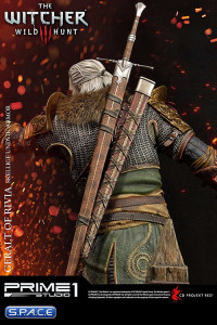 1/4 Scale Geralt of Rivia Skellige Undvik Armor Exclusive Version Premium Masterline Statue (The Witcher 3: Wild Hunt)