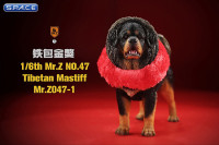 1/6 Scale Tibetan Mastiff (black/brown)