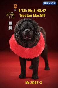 1/6 Scale Tibetan Mastiff (dark brown)