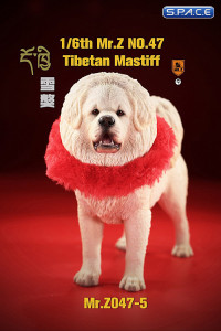 1/6 Scale Tibetan Mastiff (white)