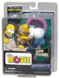 Whos a good Piggy? Homer & Plopper (Simpsons Movie)