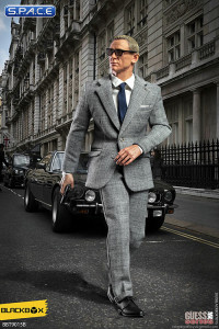 1/6 Scale Secret Agent James with grey Suit