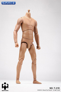 1/6 Scale male super-flexible Caucasian Basketball Players Body with modelled neck