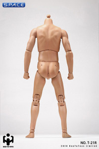 1/6 Scale male super-flexible Caucasian Basketball Players Body with modelled neck
