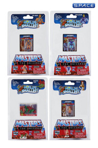 Set of 4: MOTU Wave 1 Worlds Smallest Micro Action Figures (Masters of the Universe)