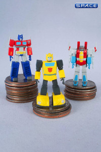 Set of 3: TF Wave 1 World’s Smallest Micro Action Figures (Transformers)