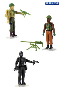 Set of 3: G.I. Joe Wave 1 World’s Smallest Micro Action Figures (G.I. Joe)