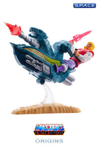 Prince Adam with Sky Sled (MOTU Origins)