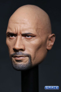 1/6 Scale Dwayne with Beard Head Sculpt