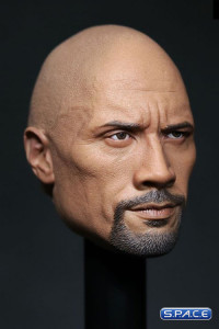 1/6 Scale Dwayne with Beard Head Sculpt