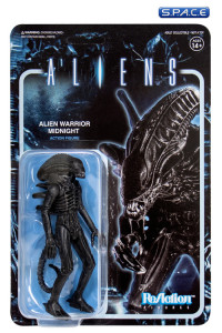 Alien Warrior ReAction Figure - Midnight Black Version (Aliens)