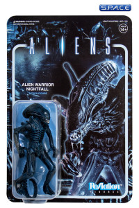 Alien Warrior ReAction Figure - Nightfall Blue Version (Aliens)