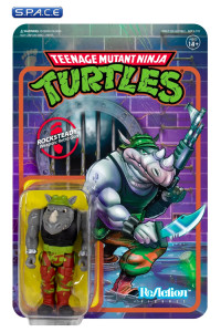 Rocksteady ReAction Figure (Teenage Mutant Ninja Turtles)