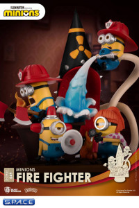 Minions Fire Fighter Diorama Stage 049 (Despicable Me 2)