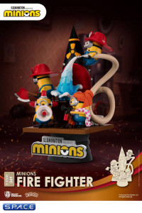 Minions Fire Fighter Diorama Stage 049 (Despicable Me 2)