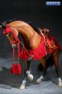 1/6 Scale Akhal Teke Horse (red)