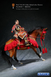 1/6 Scale Akhal Teke Horse (red)
