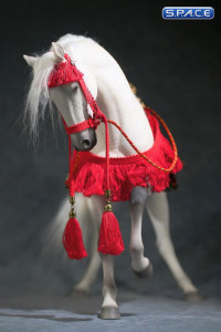 1/6 Scale Akhal Teke Horse (white)