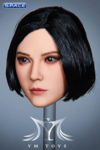 1/6 Scale Miyu Head Sculpt (short black hair)