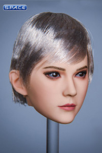 1/6 Scale Miyu Head Sculpt (short silver hair)