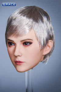 1/6 Scale Miyu Head Sculpt (short silver hair)