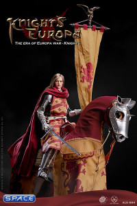 1/6 Scale Silver Armor Horse (The Era of Europa War)