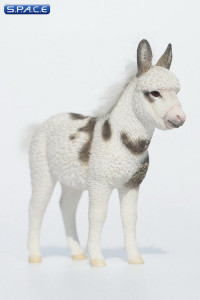 1/6 Scale Dwarf Donkey Foal (black/white)