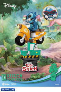 Stitch & Scrump Coin Ride Diorama Stage 041 (Lilo & Stitch)