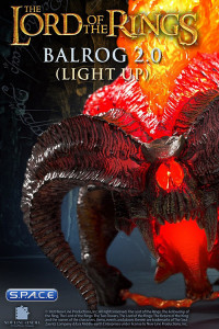 Balrog & Gandalf Deformed Real Series Vinyl Statues (Lord of the Rings)