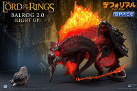 Balrog & Gandalf Deformed Real Series Vinyl Statues (Lord of the Rings)