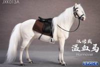1/12 Scale white Hanoverian Horse