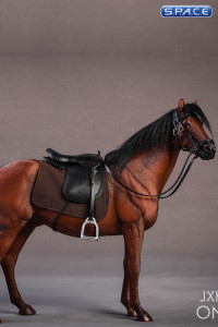 1/12 Scale brown Hanoverian Horse