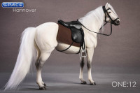 1/12 Scale grey Hanoverian Horse