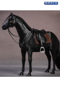 1/12 Scale black Hanoverian Horse