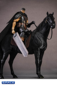 1/12 Scale black Hanoverian Horse