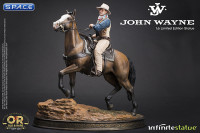 John Wayne on Horse Old & Rare Statue (Hondo)