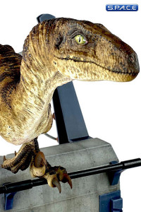 Breakout Raptor Statue (Jurassic Park)