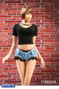 1/6 Scale Hot Pants with black Top