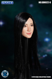 1/6 Scale Misaki Head Sculpt (long black hair)