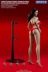 1/6 Scale female super-flexible seamless suntan Body with large breast and head sculpt