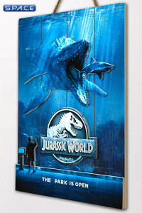 Jurassic World »The Park is open« WoodArts 3D Print
