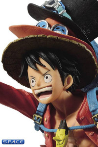 Monkey D. Luffy Three Brothers PVC Statue (One Piece)