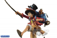 Monkey D. Luffy Three Brothers PVC Statue (One Piece)