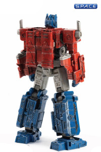 Optimus Prime DLX Scale Collectible Figure (Transformers: War For Cybertron Trilogy)