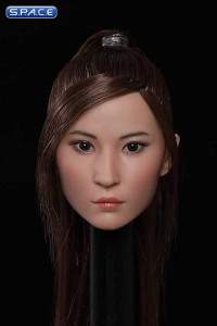 1/6 Scale Alexandra Head Sculpt (brown pony tail and bangs)