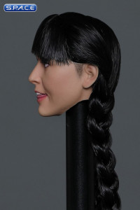 1/6 Scale Sue Head Sculpt (long black hair with braid)