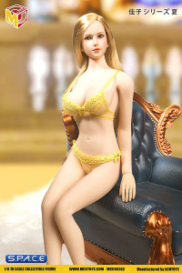 1/6 Scale female underwear large size (lemon yellow)